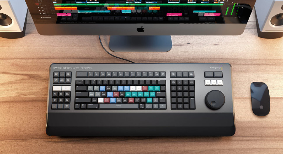 Клавиатура Blackmagic DaVinci Resolve Editor Keyboard DV/RES/BBPNLMLEKB
Клавиатура Blackmagic DaVinci Resolve Editor Keyboard DV/RES/BBPNLMLEKB