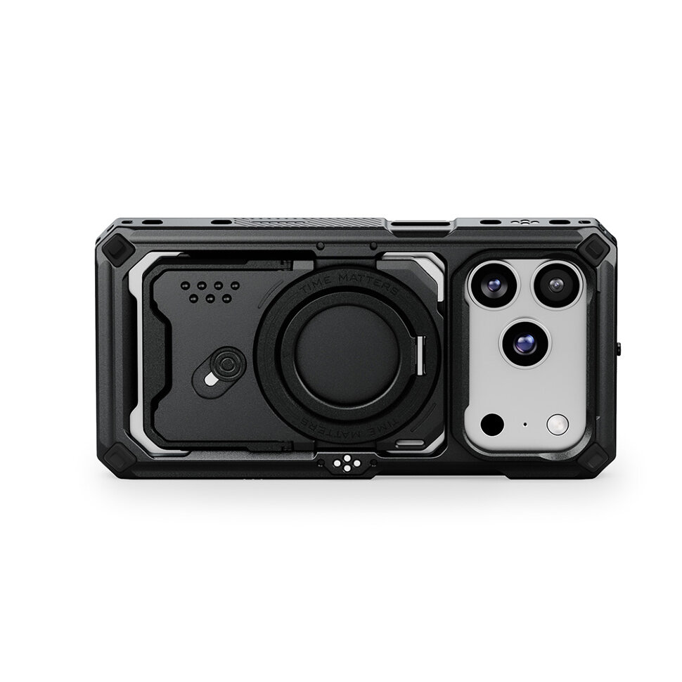 Чехол Tilta Khronos для iPhone 17 Pro Чёрный
Чехол Tilta Khronos для iPhone 17 Pro Чёрный