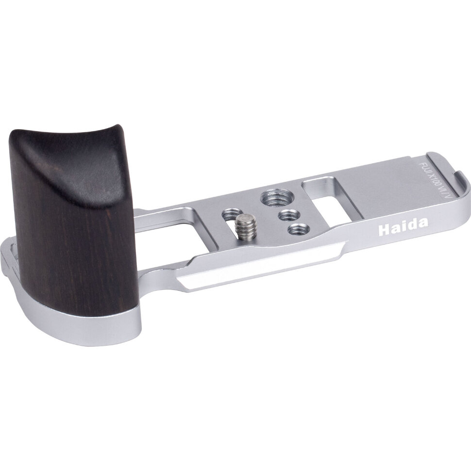 Площадка с рукояткой Haida L-Shaped Hand Grip для Fujifilm X100V/X100VI Серебро 77783
Площадка с рукояткой Haida L-Shaped Hand Grip для Fujifilm X100V/X100VI Серебро 77783