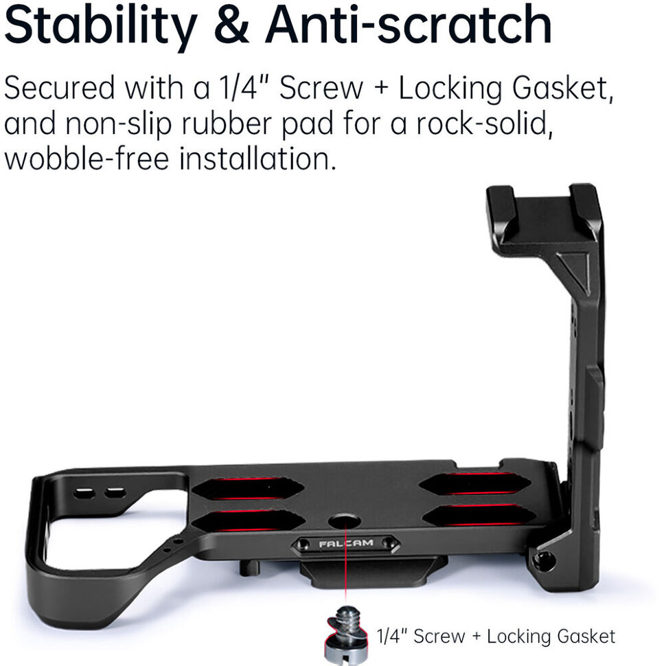 L-площадка Falcam QR L-Bracket для Sony a7C II (F22 & F38 & F50) Чёрная
L-площадка Falcam QR L-Bracket для Sony a7C II (F22 & F38 & F50) Чёрная