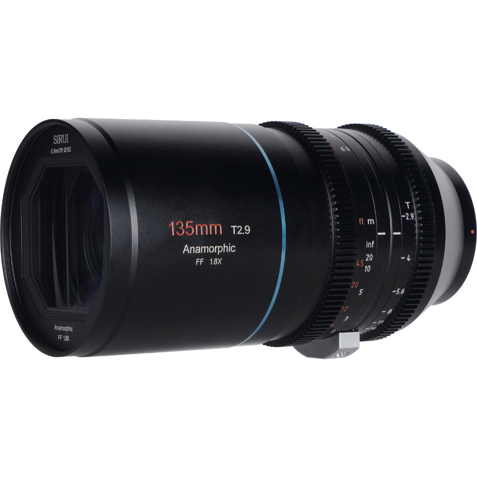 Объектив Sirui Venus 135mm T2.9 1.8x Full-Frame Anamorphic E-mount Venus E135
Объектив Sirui Venus 135mm T2.9 1.8x Full-Frame Anamorphic E-mount Venus E135