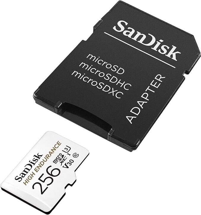 Карта памяти SanDisk High Endurance 256Gb microSDXC UHS-I V30 (U3) + SD adapter SDSQQNR-256G-GN6IA
Карта памяти SanDisk High Endurance 256Gb microSDXC UHS-I V30 (U3) + SD adapter SDSQQNR-256G-GN6IA