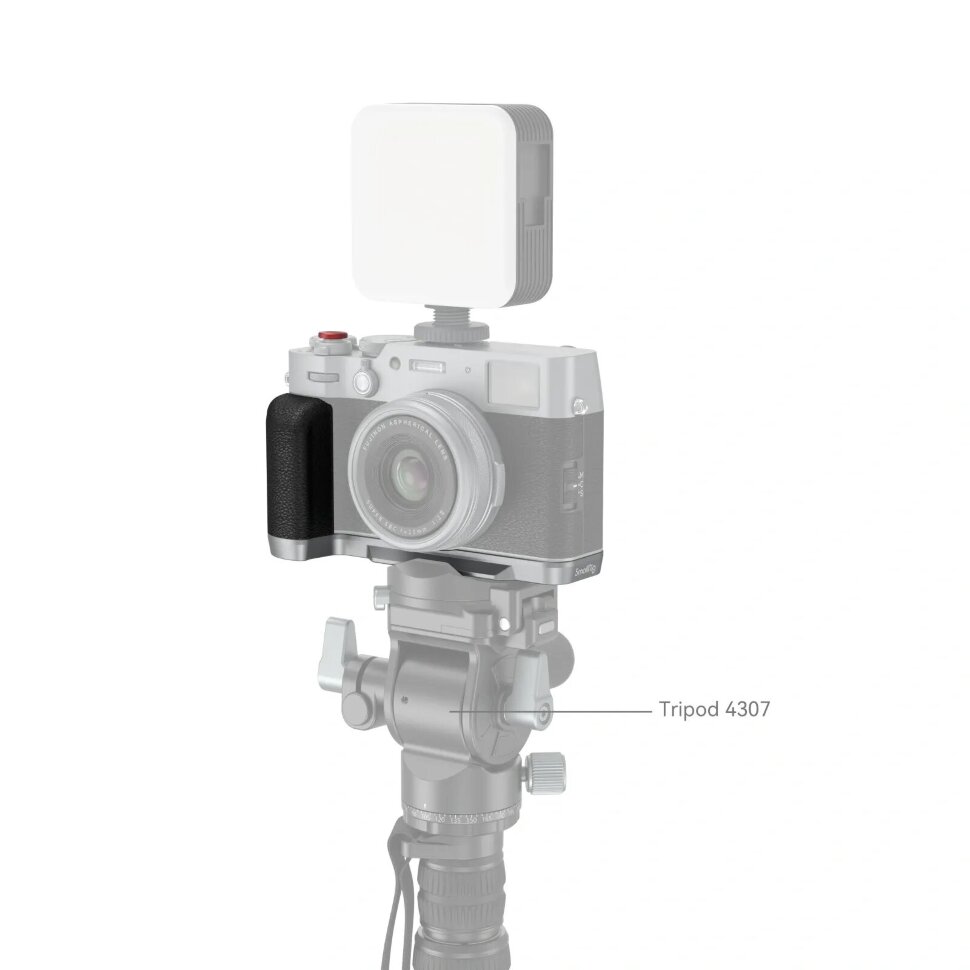 Площадка с рукояткой SmallRig Silicone для Fujifilm X100VI / X100V Серебро 4555
Площадка с рукояткой SmallRig Silicone для Fujifilm X100VI / X100V Серебро 4555