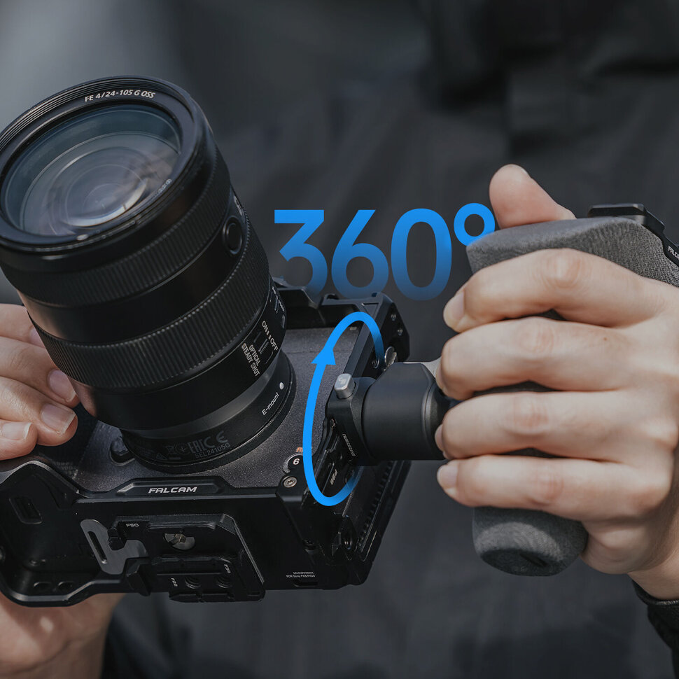 Рукоятка левая Falcam F22 QR Side Handle PRO
Рукоятка левая Falcam F22 QR Side Handle PRO