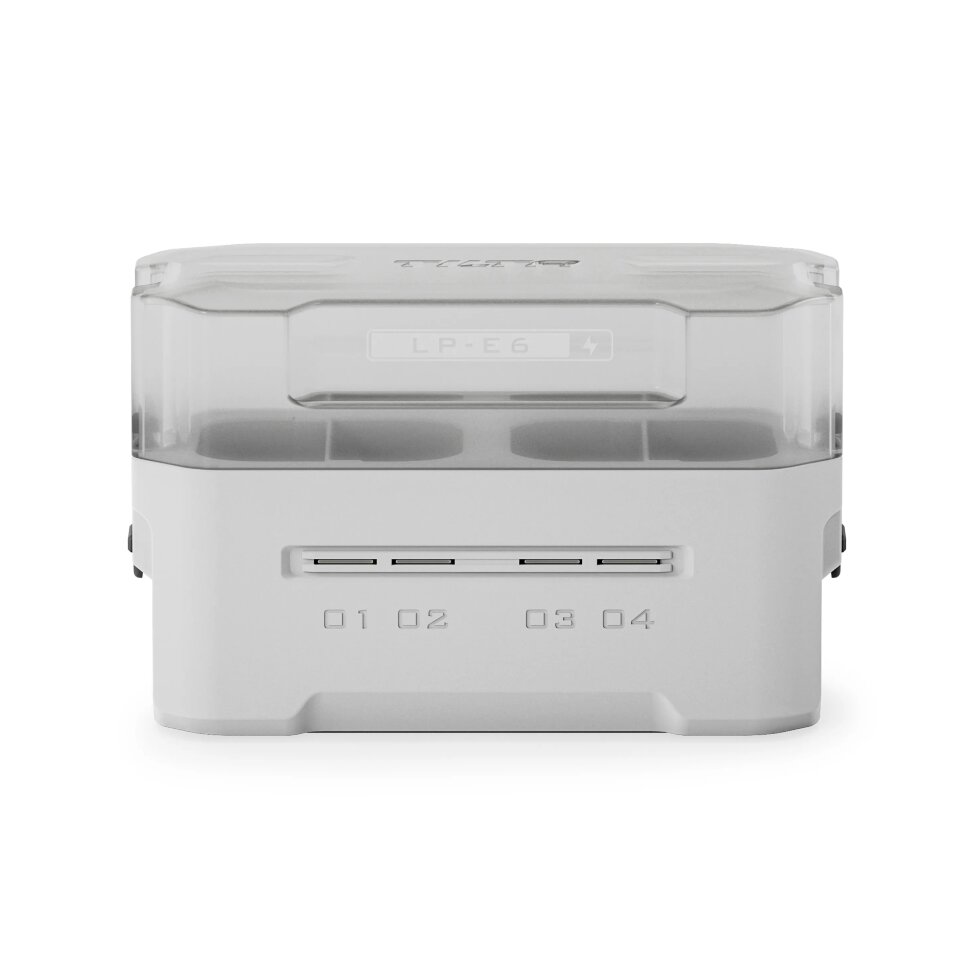 Зарядный кейс Tilta Portable Charging Station для LP-E6 Белый
Зарядный кейс Tilta Portable Charging Station для LP-E6 Белый
