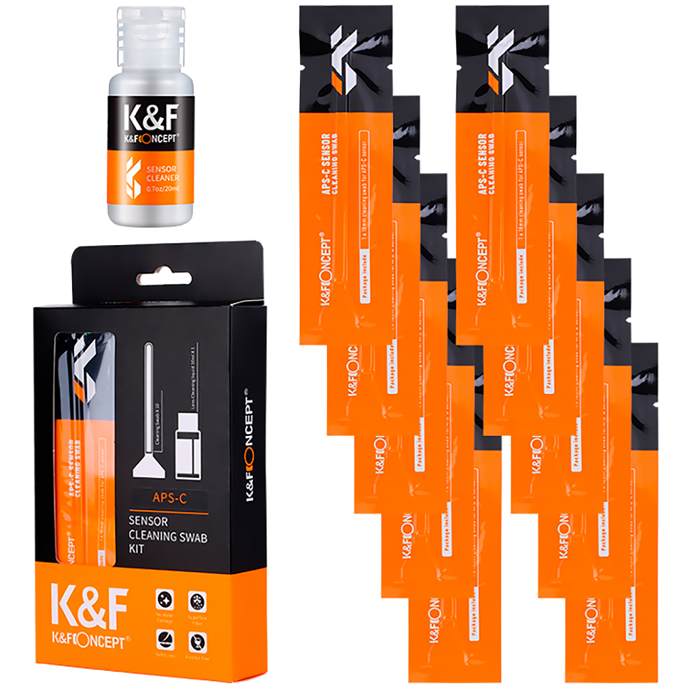 Набор для ухода за матрицей K&F Concept 16mm APS-C Sensor Cleaning Swab Kit SKU.1616
Набор для ухода за матрицей K&F Concept 16mm APS-C Sensor Cleaning Swab Kit SKU.1616