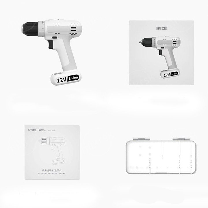 Аккумуляторная дрель-шуруповерт MarsWorker 12V Electric Drill Белая MSID1202-01
Аккумуляторная дрель-шуруповерт MarsWorker 12V Electric Drill Белая MSID1202-01