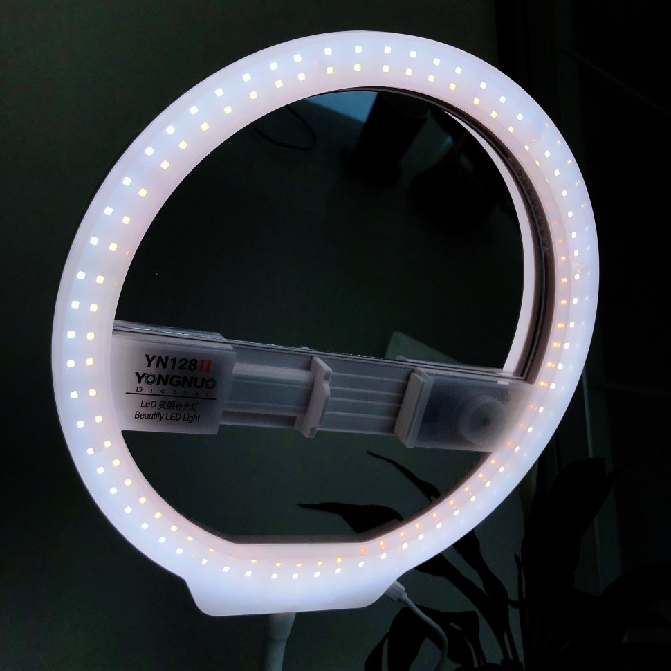 Осветитель кольцевой YongNuo YN-128 II (3200-5500K) Белый YN128II 3200-5500K(White)
Осветитель кольцевой YongNuo YN-128 II (3200-5500K) Белый YN128II 3200-5500K(White)