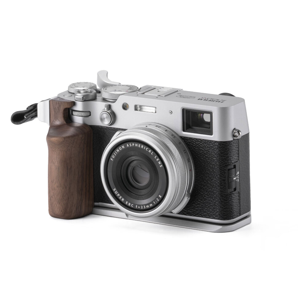 Площадка с рукояткой Tilta Vintage Base Kit для Fujifilm X100VI Серебро TA-T70-A-S
Площадка с рукояткой Tilta Vintage Base Kit для Fujifilm X100VI Серебро TA-T70-A-S