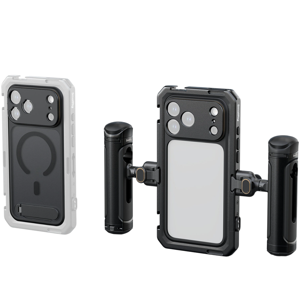 Клетка SmallRig Dual Handheld Kit для iPhone 17 Pro Max
Клетка SmallRig Dual Handheld Kit для iPhone 17 Pro Max