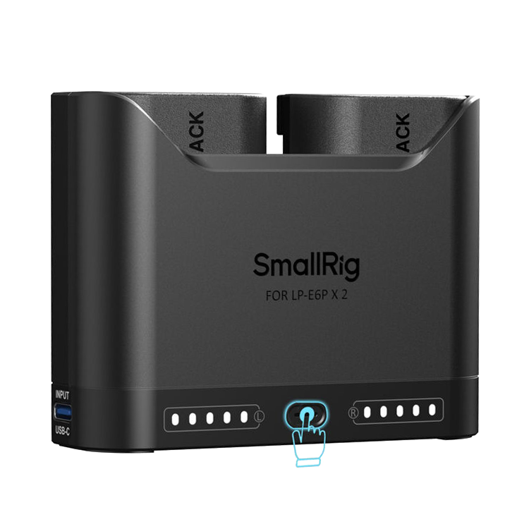 2 аккумулятора LP-E6NH + зарядное устройство SmallRig 5484 Turbo Charging Kit
2 аккумулятора LP-E6NH + зарядное устройство SmallRig 5484 Turbo Charging Kit