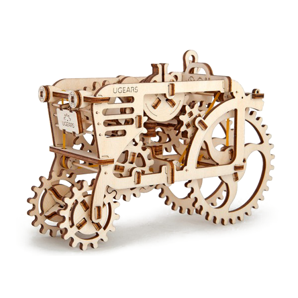 Конструктор 3D-пазл UGears - Трактор
