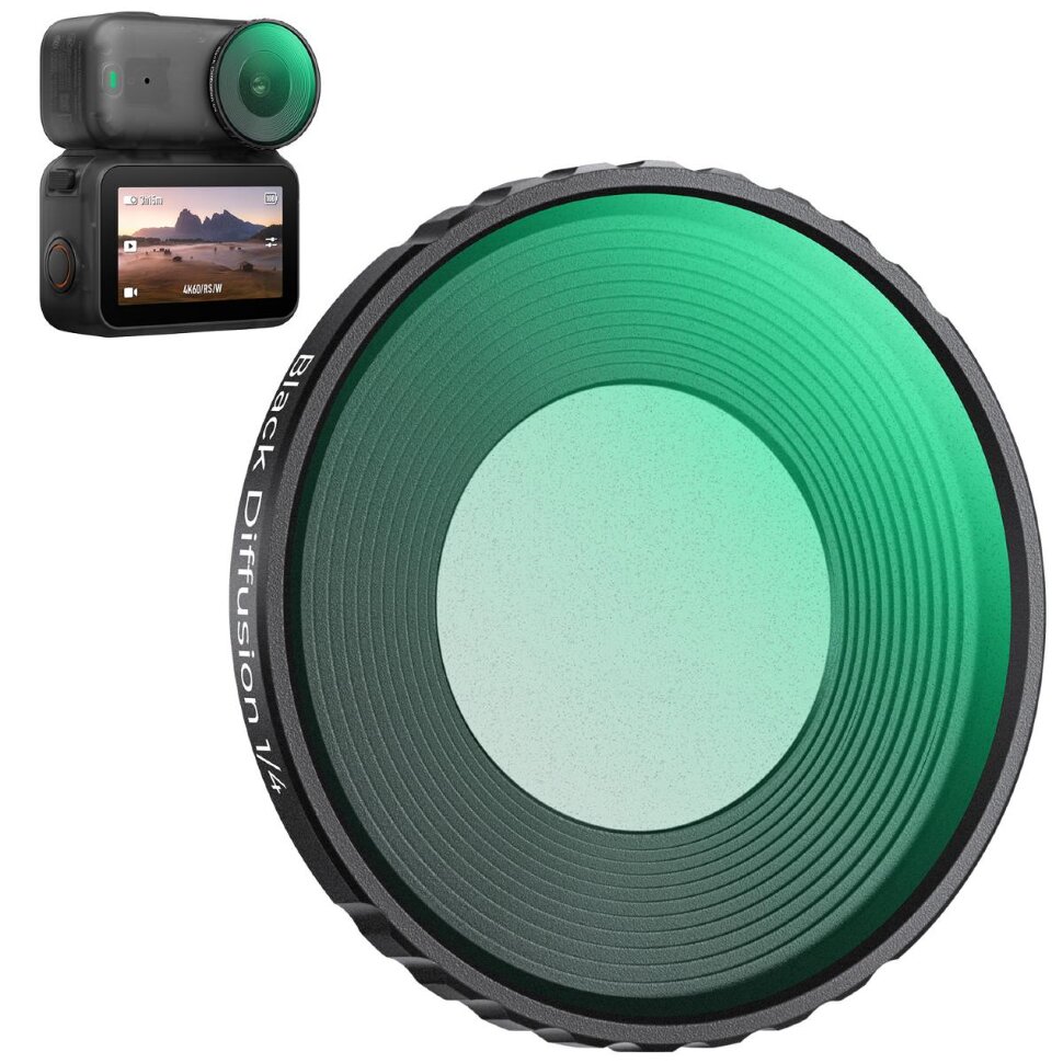 Светофильтр K&F Concept Black Diffusion 1/4 для DJI Osmo Nano
Светофильтр K&F Concept Black Diffusion 1/4 для DJI Osmo Nano