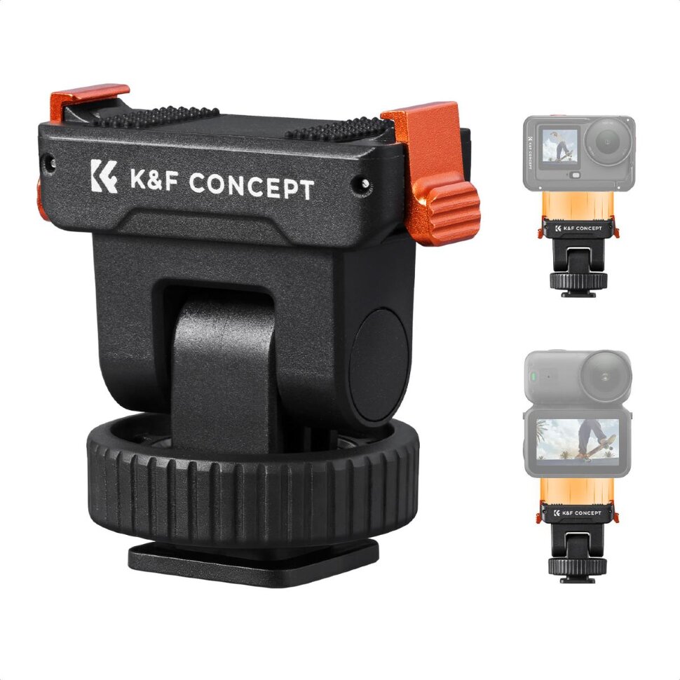 Крепление K&F Concept QR Cold Shoe для DJI Osmo Nano/Osmo Action 6 (Plastic)
Крепление K&F Concept QR Cold Shoe для DJI Osmo Nano/Osmo Action 6 (Plastic)