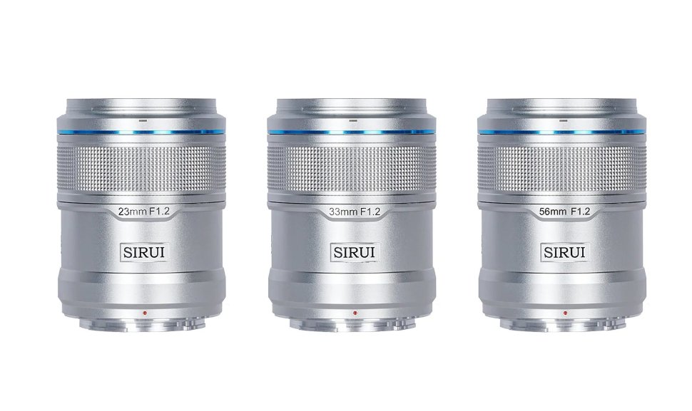 Комплект объективов Sirui Sniper 23/33/56mm F1.2 AF APS-C E-Mount Серебро AS-3S-ES
Комплект объективов Sirui Sniper 23/33/56mm F1.2 AF APS-C E-Mount Серебро AS-3S-ES