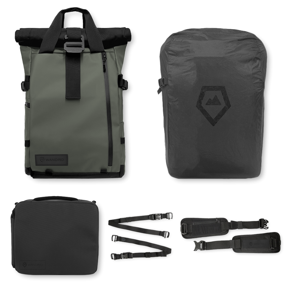 Рюкзак WANDRD PRVKE 21L Photo Bundle (2018) Зеленый 