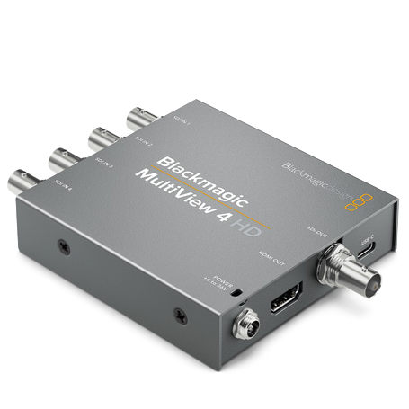 Устройство видеомониторинга Blackmagic MultiView 4 HD preOrder=10.06.2025