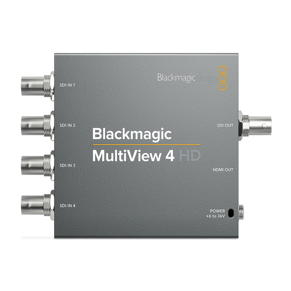 

Устройство видеомониторинга Blackmagic MultiView 4 HD HDL-MULTIP3G/04HD