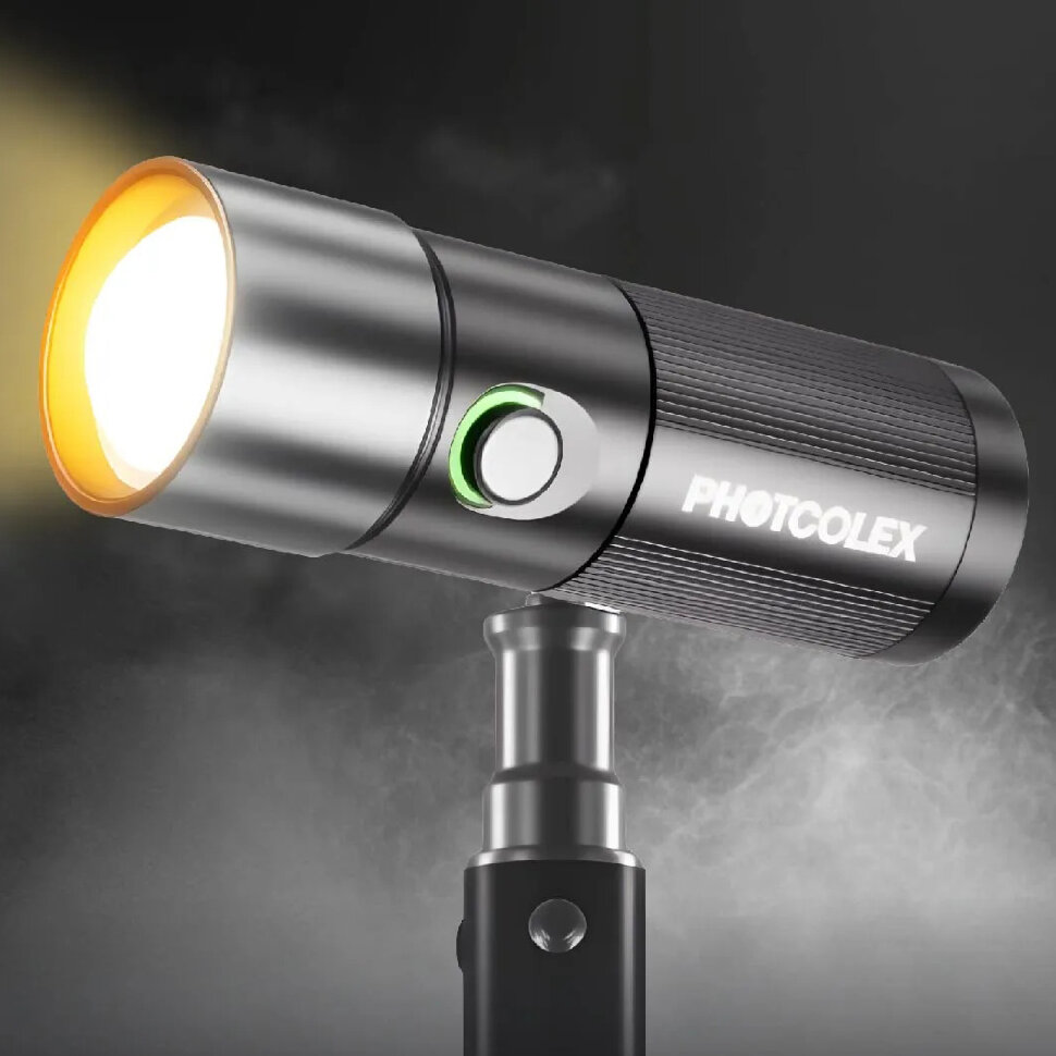 Фотофонарь Photoolex 10W TF-LS-104FS-B-PL-PK3
