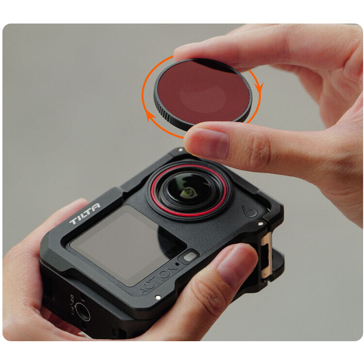 

Светофильтр Tilta CPL для DJI Osmo Action 6 Чёрный