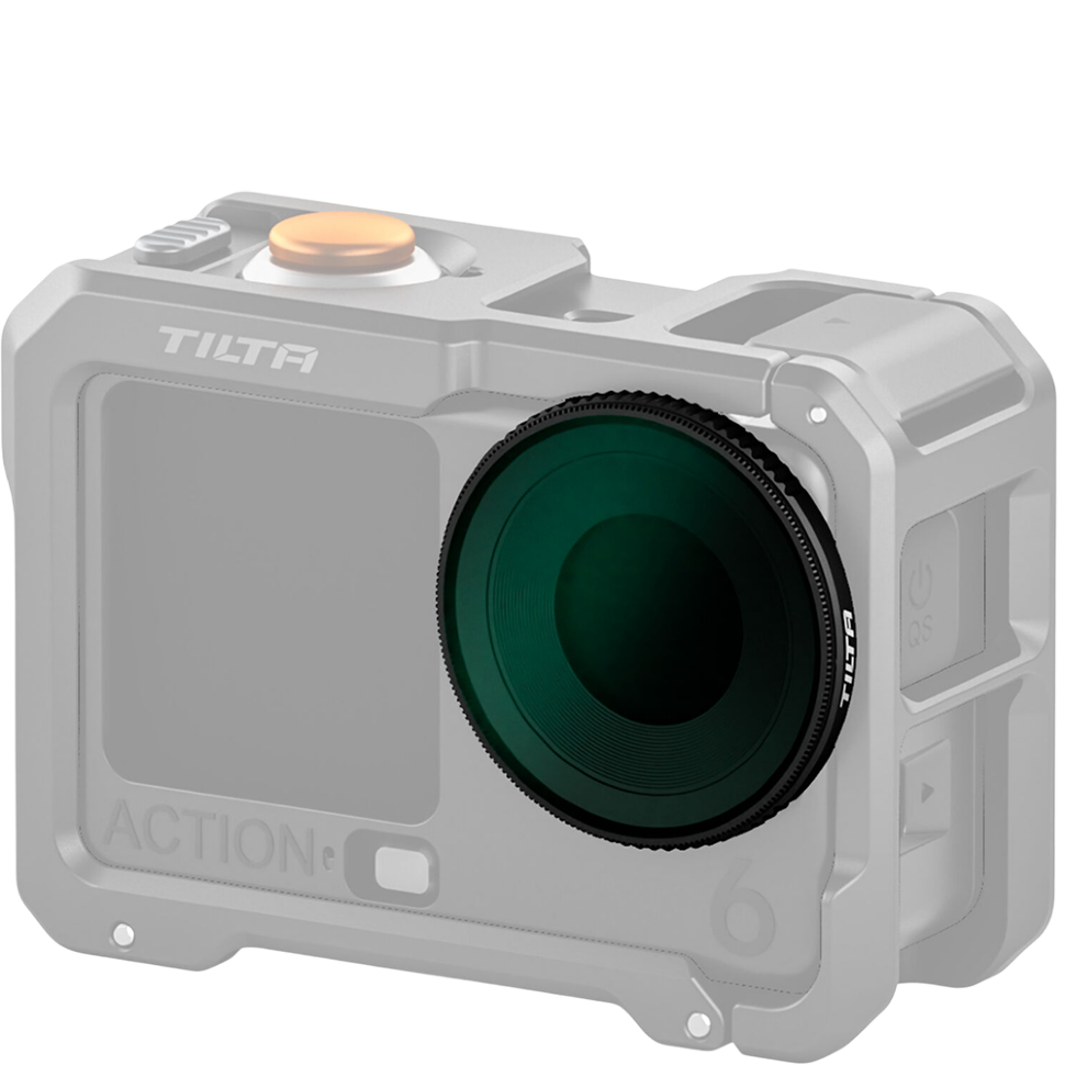 Светофильтр Tilta CPL для DJI Osmo Action 6 Чёрный 