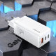 Сетевой адаптер USAMS US-CC110 T33 65W GaN Белый - Изображение 182962