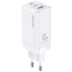 Сетевой адаптер USAMS US-CC110 T33 65W GaN Белый - Изображение 184354