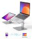 Подставка для ноутбука Baseus Metal Adjustable Laptop Stand Серебро - Изображение 187117