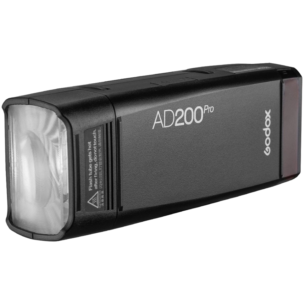 Фотовспышка аккумуляторная Godox Witstro AD200Pro с поддержкой TTL 