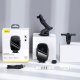 Автодержатель с беспроводной зарядкой Baseus Light Electric Holder (15W) Чёрный - Изображение 113803