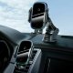 Автодержатель с беспроводной зарядкой Baseus Light Electric Holder (15W) Чёрный - Изображение 113808