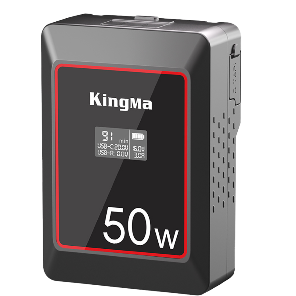 Аккумулятор Kingma KM-VK50 mini V-Mount 50Wh 