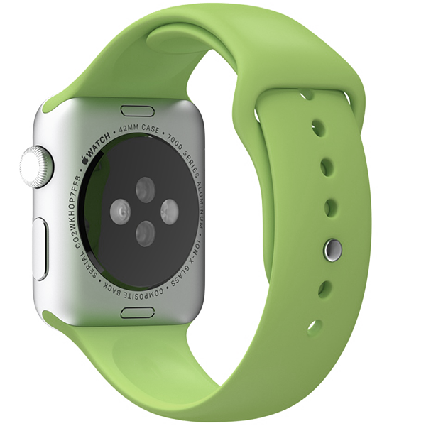Ремешок силиконовый Special Case для Apple Watch 42/44 мм Мятный S/M/L 