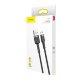 Кабель Baseus cafule USB - micro USB 2.4A 0.5M Черно-серый - Изображение 135506