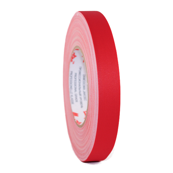 Gaffer tape матовый MagTape Matt 500 19мм Красный 