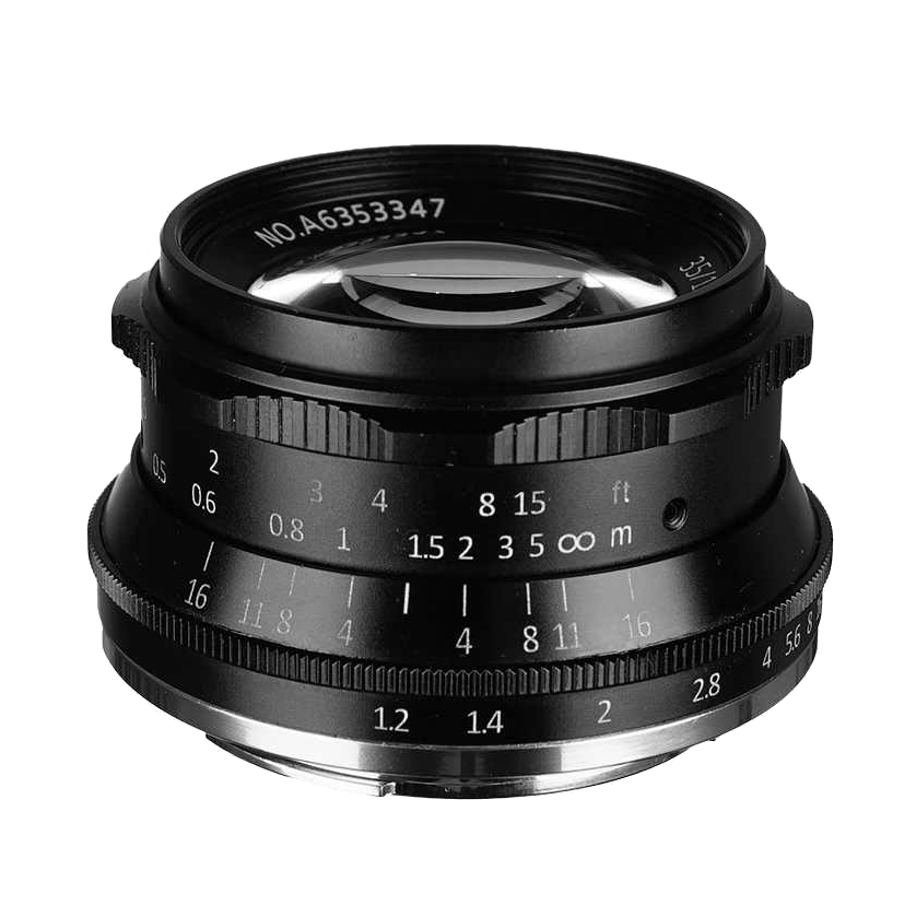 Объектив 7Artisans 35mm F1.2 M43 Чёрный 