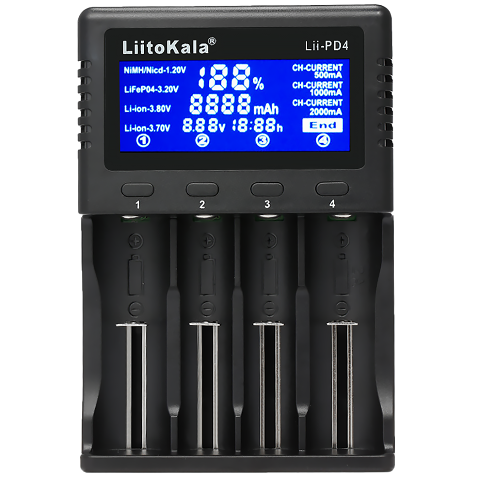 Зарядное устройство LiitoKala Lii-PD4 