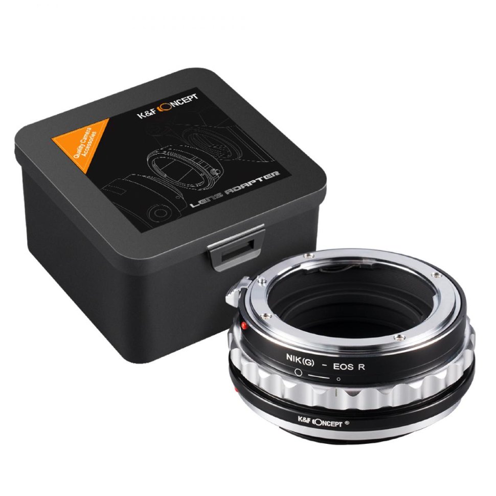 Адаптер K&F Concept для объектива Nikon G на Canon RF KF06.376