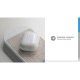 Лампа настольная Momax Q.LED Flex с беспроводной зарядкой Голубая - Изображение 121603