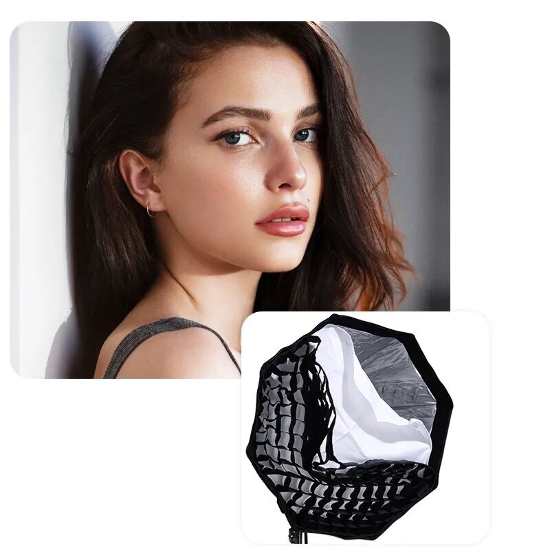 Софтбокс Ulanzi Fold DS60 Mini Bowens с сотами L068