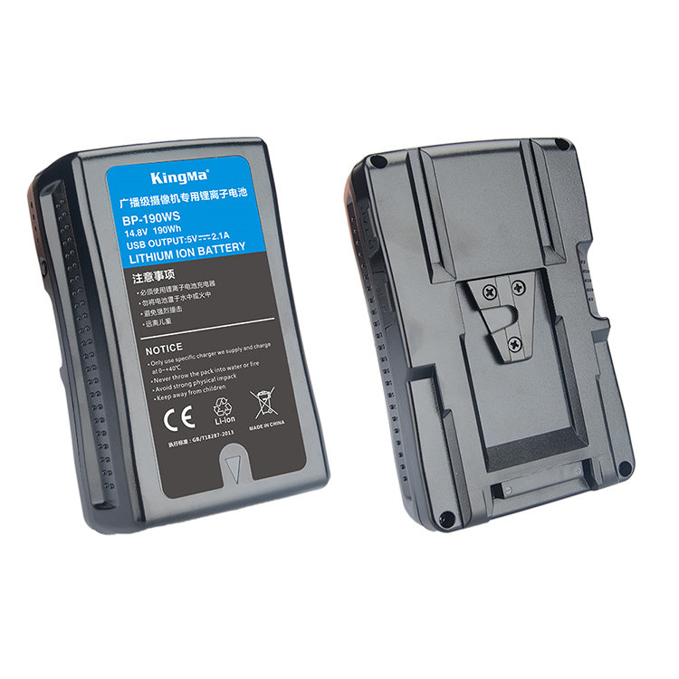 

Аккумулятор KingMa BP-190WS V-Mount 190Wh