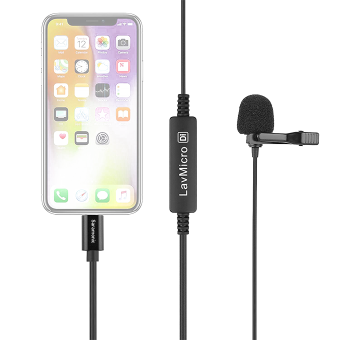 Микрофон петличный Saramonic LavMicro Di Lightning MFI