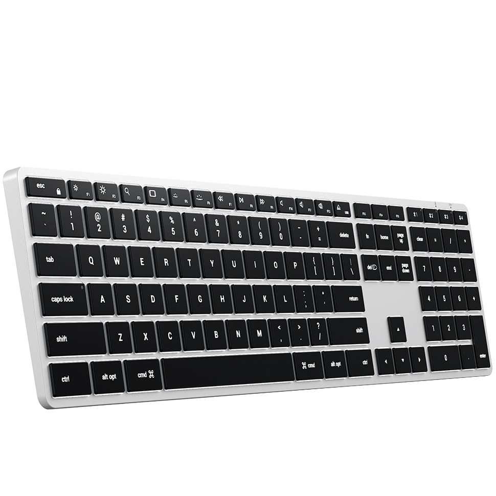 Клавиатура Satechi Slim X3 Bluetooth (RU) Серебро 