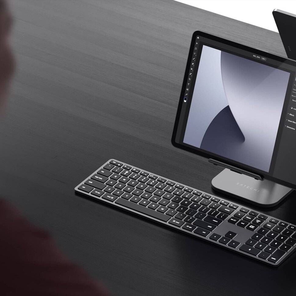 

Клавиатура Satechi Slim X3 Bluetooth (RU) Серебро ST-BTSX3S-RU