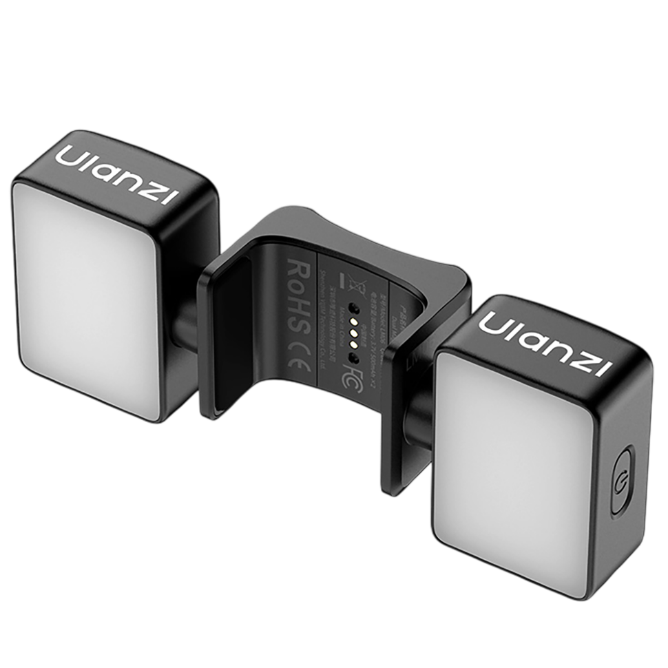 Осветитель Ulanzi LM06 Dual Magnetic для DJI Osmo Pocket 3/4 