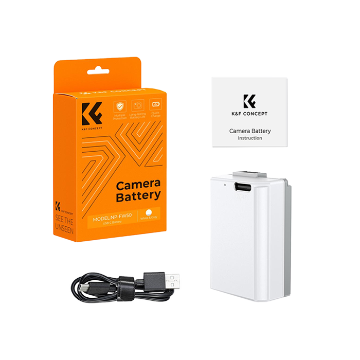 

Аккумулятор K&F Concept NP-FW50 Type-C KF28.0026