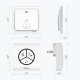 Беспроводной дверной звонок Linptech Wireless Doorbell G1 - Изображение 141677