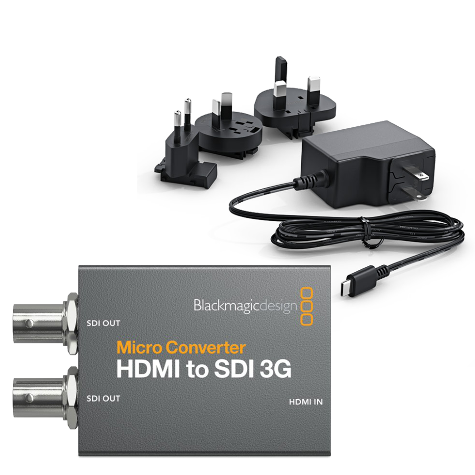 Микро конвертер Blackmagic Micro Converter HDMI - SDI 3G wPSU 