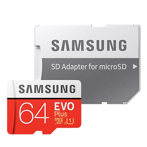 Карта памяти Samsung EVO microSD 64 GB (2020) 