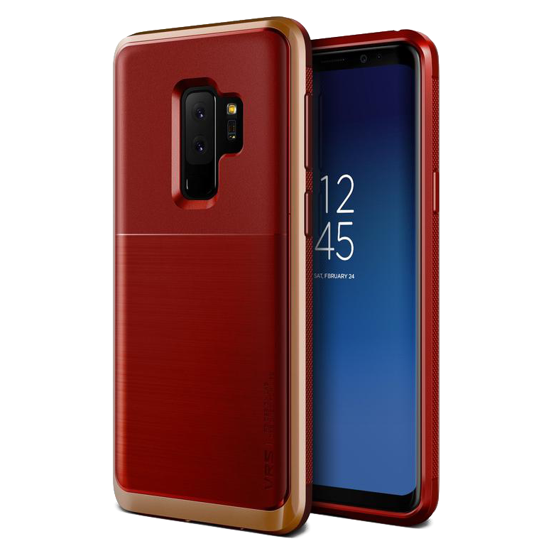 Чехол VRS Design High Pro Shield для Galaxy S9 Plus Red Blush Gold 